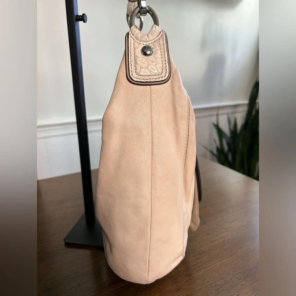 Coach Kristin Spectator Leather Python Hobo-Crossbody Bag - Picture 8 of 16